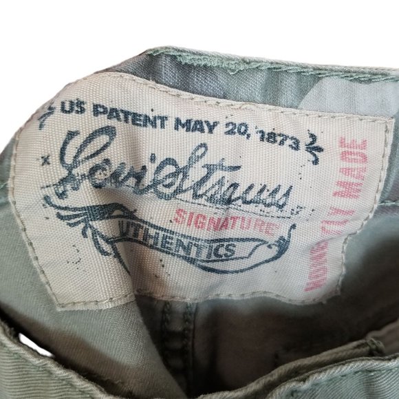 Levi's Strauss Signature Mens 34 Brown Cargo Short - Picture 4 of 5